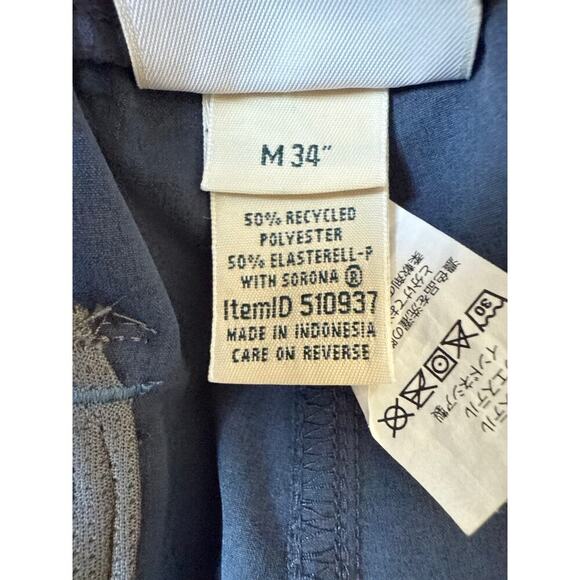 L.L.Bean Men’s Multisport Pants, Drawstring Lightweight Size 34 in Carbon Navy - Picture 10 of 16